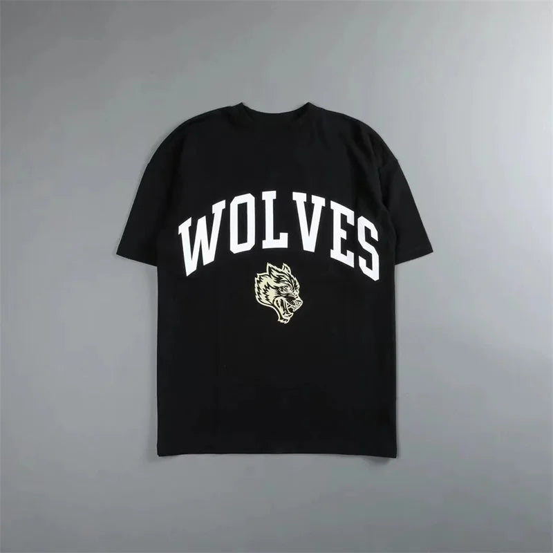 Darc Wolves WISH YOU WERE HERE 230G Cotton OVERSIZED TEE