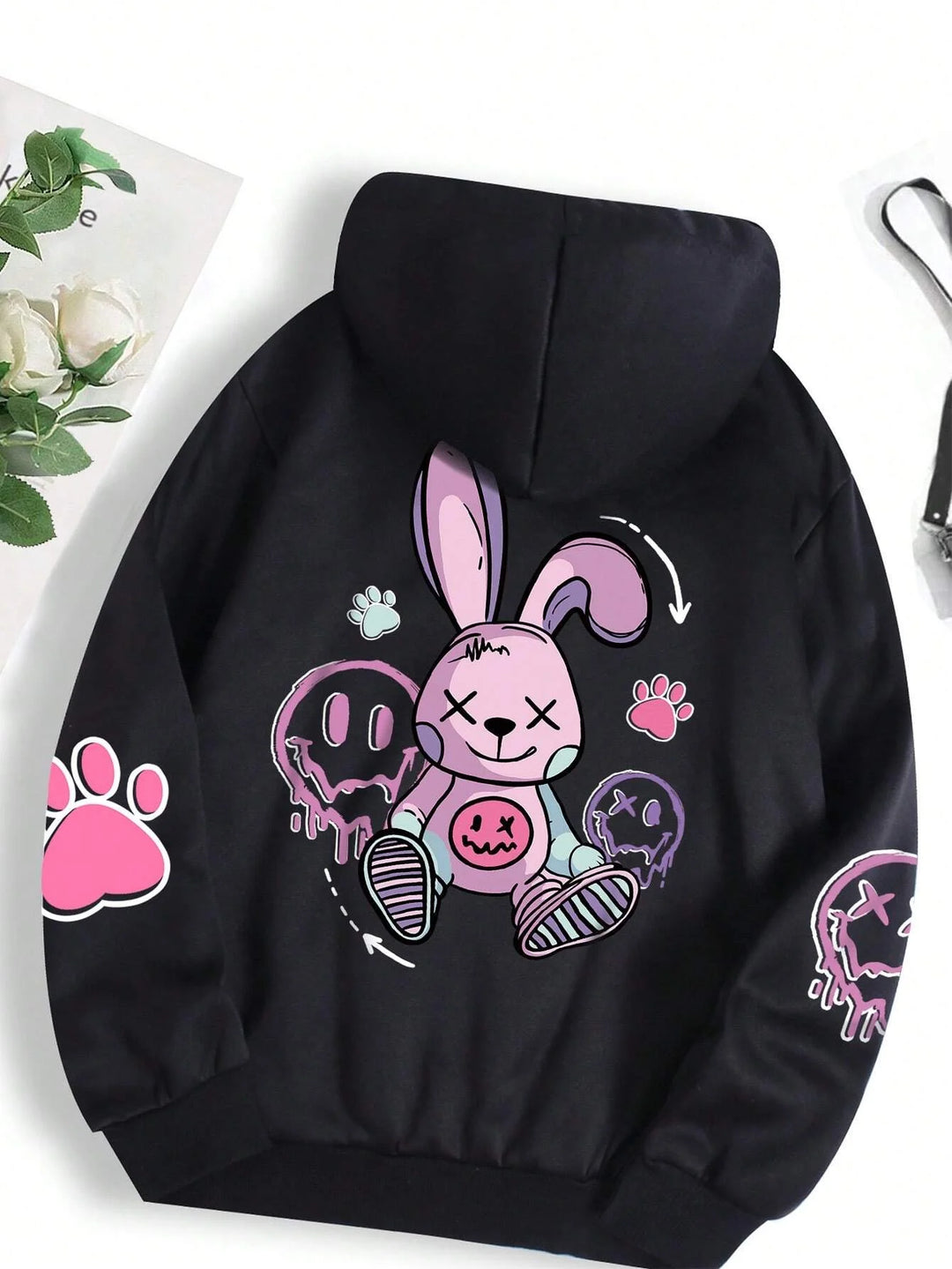 Casual Printed Hoodie