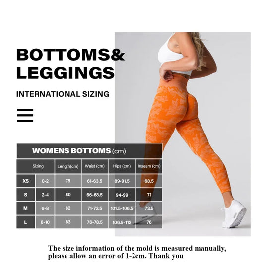 NVGTN Camo Seamless Workout Leggings Butt Lift Yoga Pants