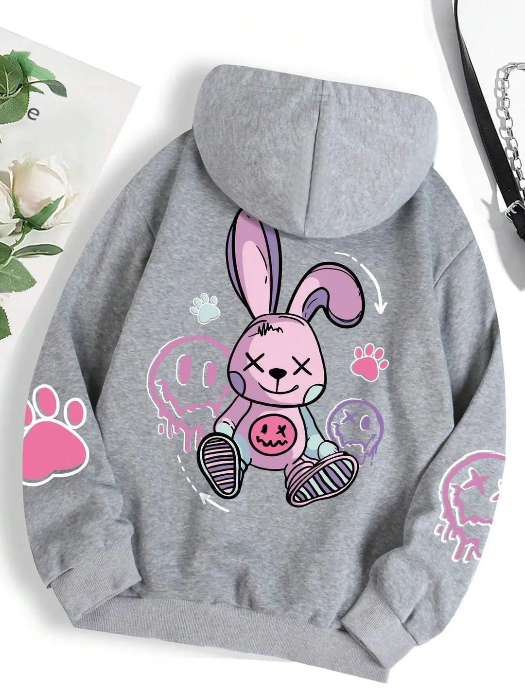 Casual Printed Hoodie