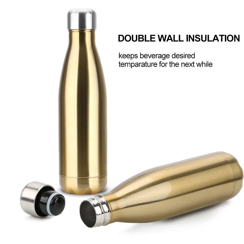 Stainless Steel Water Bottle for Sport Bottles 500ml