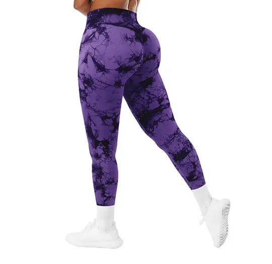 Seamless Leggings High Waist Pants, Scrunch Butt Lifting Elastic Tights