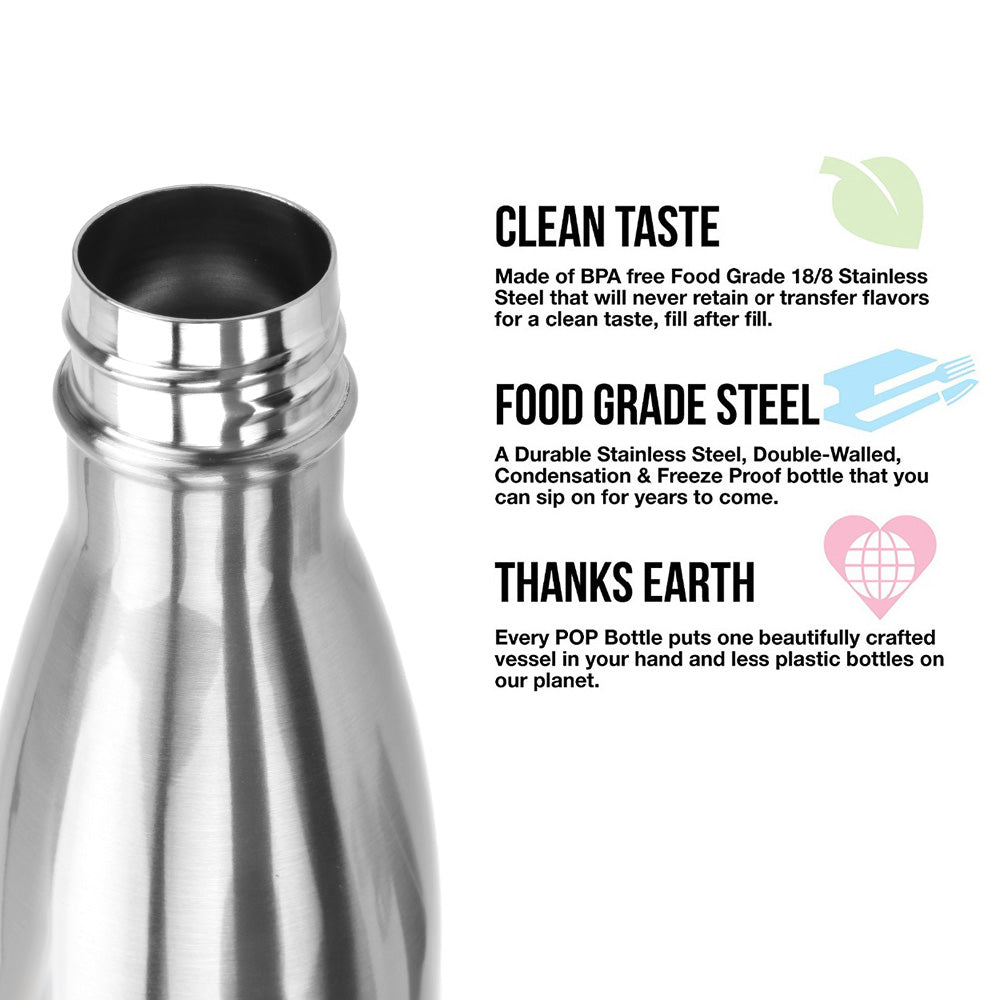 Stainless Steel Water Bottle for Sport Bottles 500ml